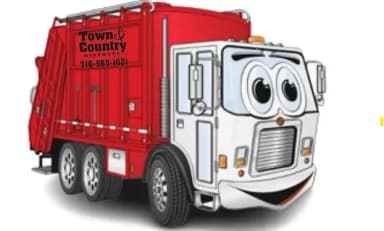 Town & Country Disposal truck